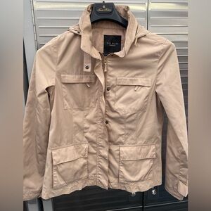 Ladies Talbots raincoat with hood size 10